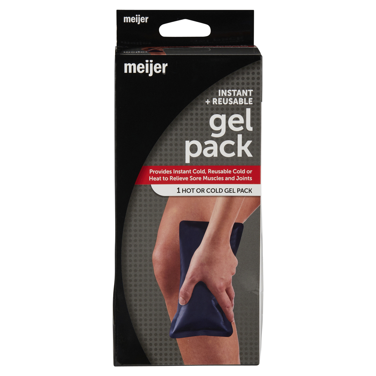 slide 1 of 2, Meijer Hot Or Cold Gel Pack, 1 ct