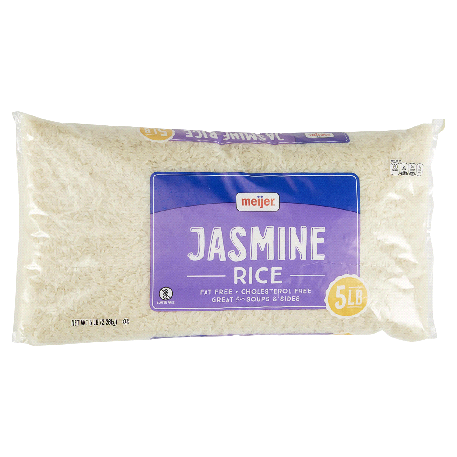 slide 4 of 5, Meijer Jasmine Rice, 80 oz