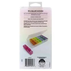 Meijer 3 Times Per day Pill Reminder Rainbow