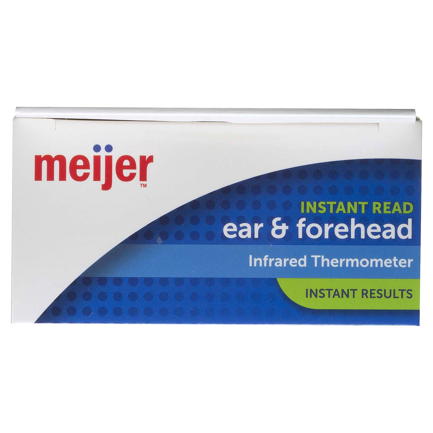 slide 4 of 4, Meijer Instant Read Ear & Forehead Infared Thermometer, 1 ct