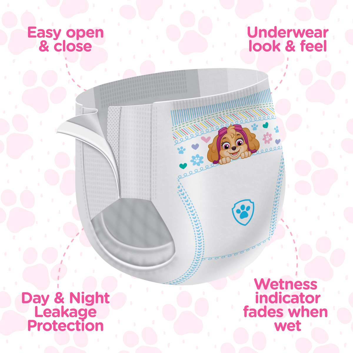 slide 4 of 7, Meijer Training Pants Jumbo, Girl 3T/4T, 22 ct