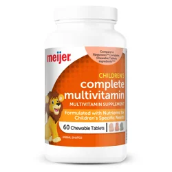 Meijer Childrens Complete Multivitamin Chewable Tablets
