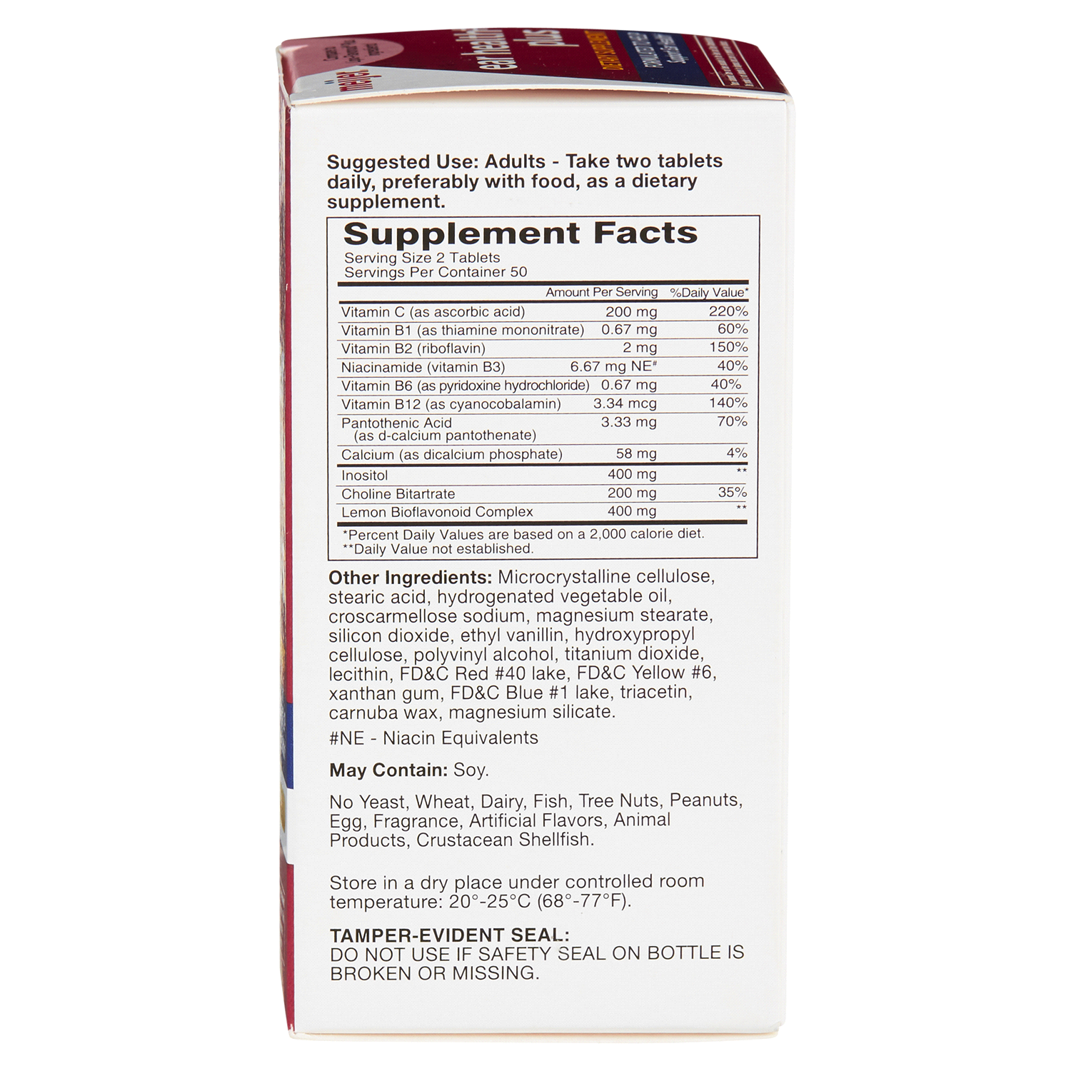 slide 3 of 3, Meijer Ear Health Plus, 100 ct