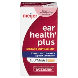 Meijer Ear Health Plus, 100 Ct