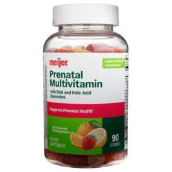 Meijer Gummy Prenatal Multivitamin, 90 Ct