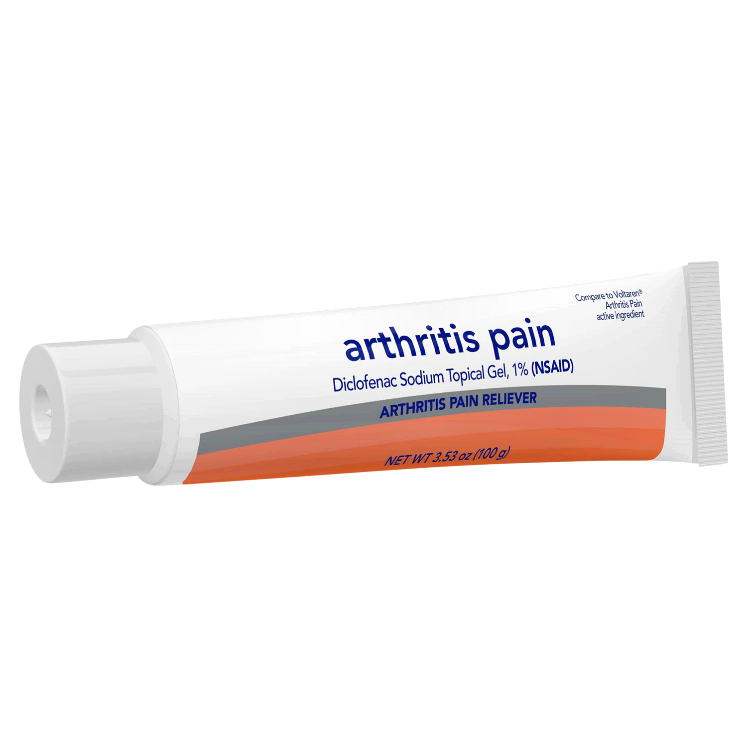 slide 4 of 5, Meijer Arthritis Pain Relieving Gel, Diclofenac Sodium Topical Gel, 3.53 oz, 3.53 oz