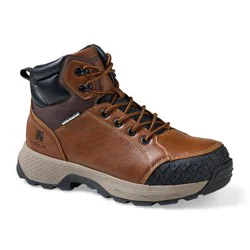 Northline Supply Men's Torque St Work Boots, Brown, Size 9