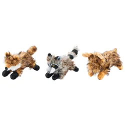 Meijer Dog Toy Mini Plush Crinkle And Squeak Critter