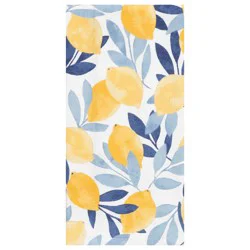 Room & Retreat Mod Lemons Yellow Dual Kitchen Towel, 16 In X 26 In