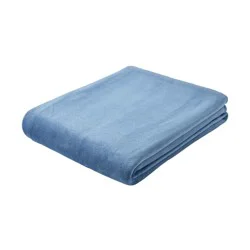 Havenstay Family Blanket, 102 In X 120 In, Blue