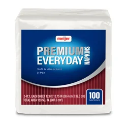 Meijer Premium 2-Ply Everyday Napkins