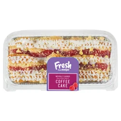 Fresh from Meijer Raspberry Coffee Cake, 14 oz