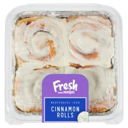 Fresh from Meijer Gourmet Cinnamon Rolls, 4 Count