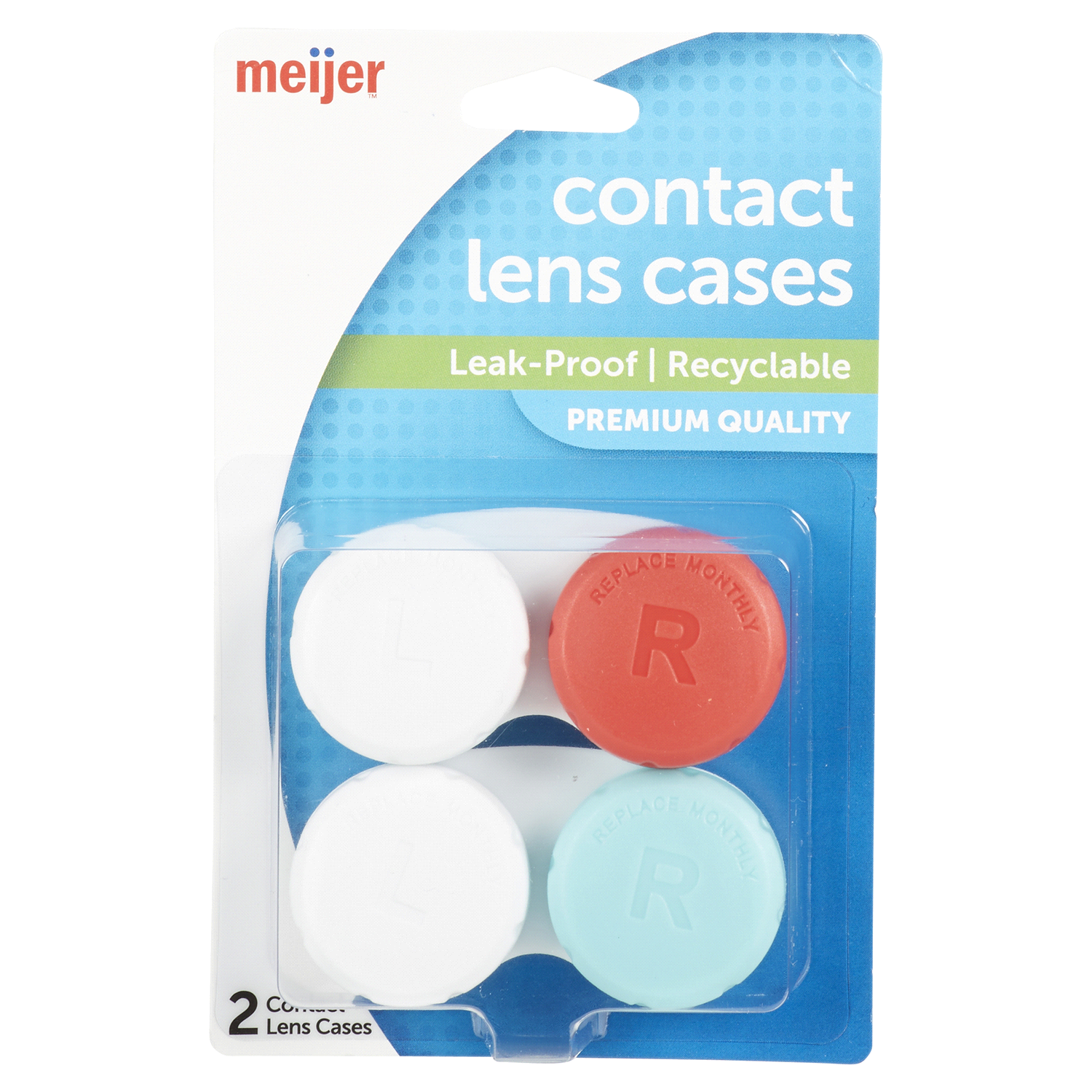 slide 1 of 5, Contact Lens Cases, 2 ea, 2 ct