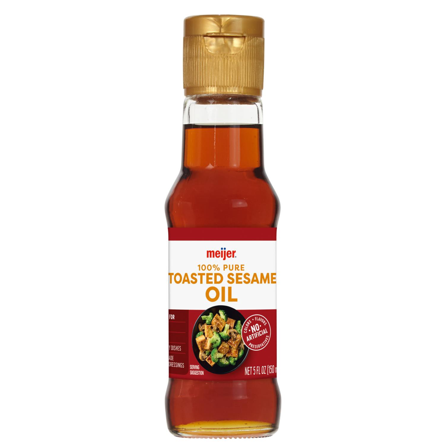 slide 1 of 3, Meijer Sesame Oil, 5 Oz, 5 oz