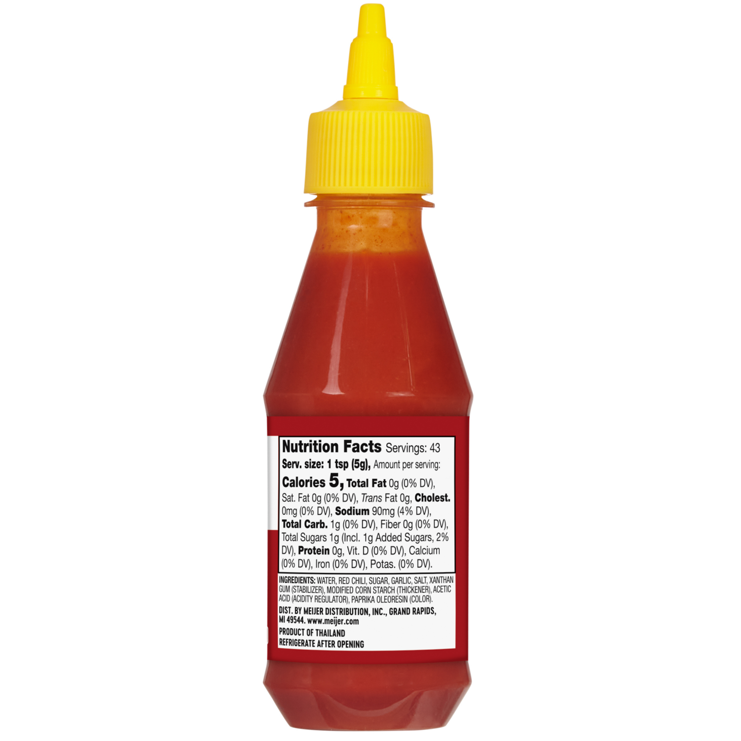 slide 2 of 3, Meijer Sriracha Chili Sauce, 7.5 oz