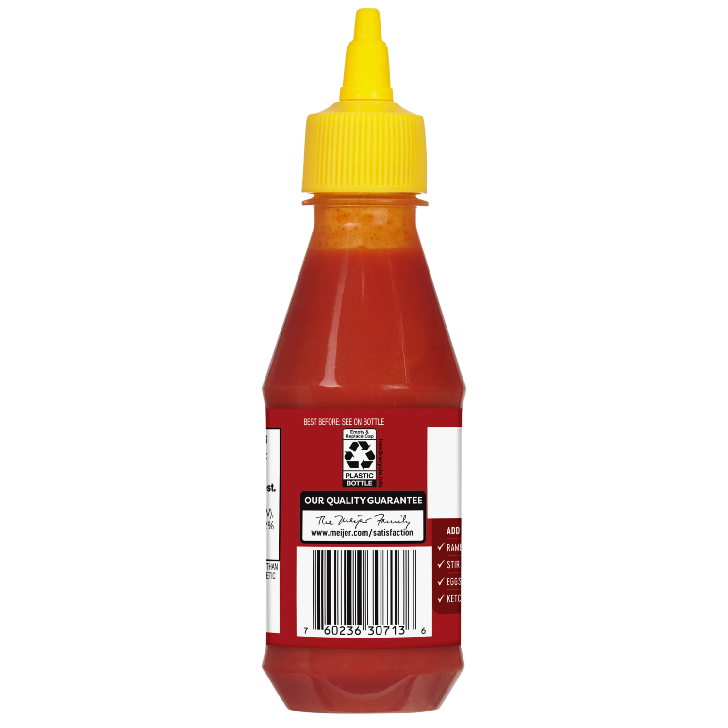slide 3 of 3, Meijer Sriracha Chili Sauce, 7.5 oz