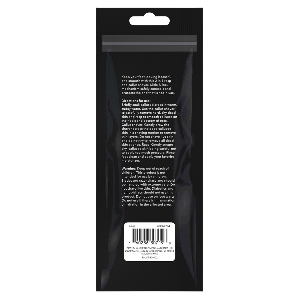 slide 2 of 2, Studio M Pro Callus Shaver & Rasp, 1 ct