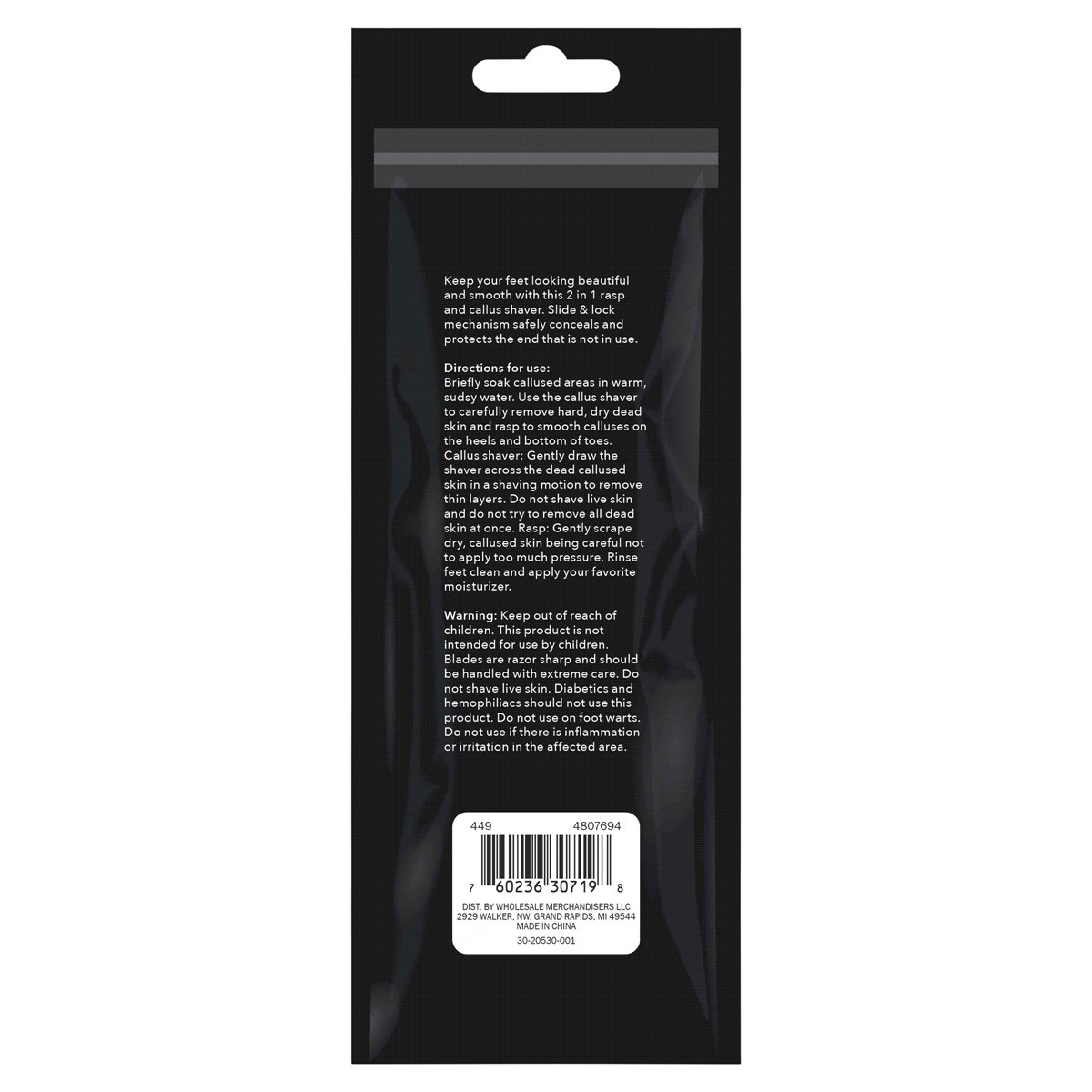 slide 2 of 2, Studio M Pro Callus Shaver & Rasp, 1 ct