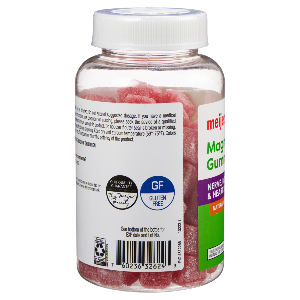 slide 2 of 3, Meijer Magnesium Gummies Dietary Supplement, 60 ct