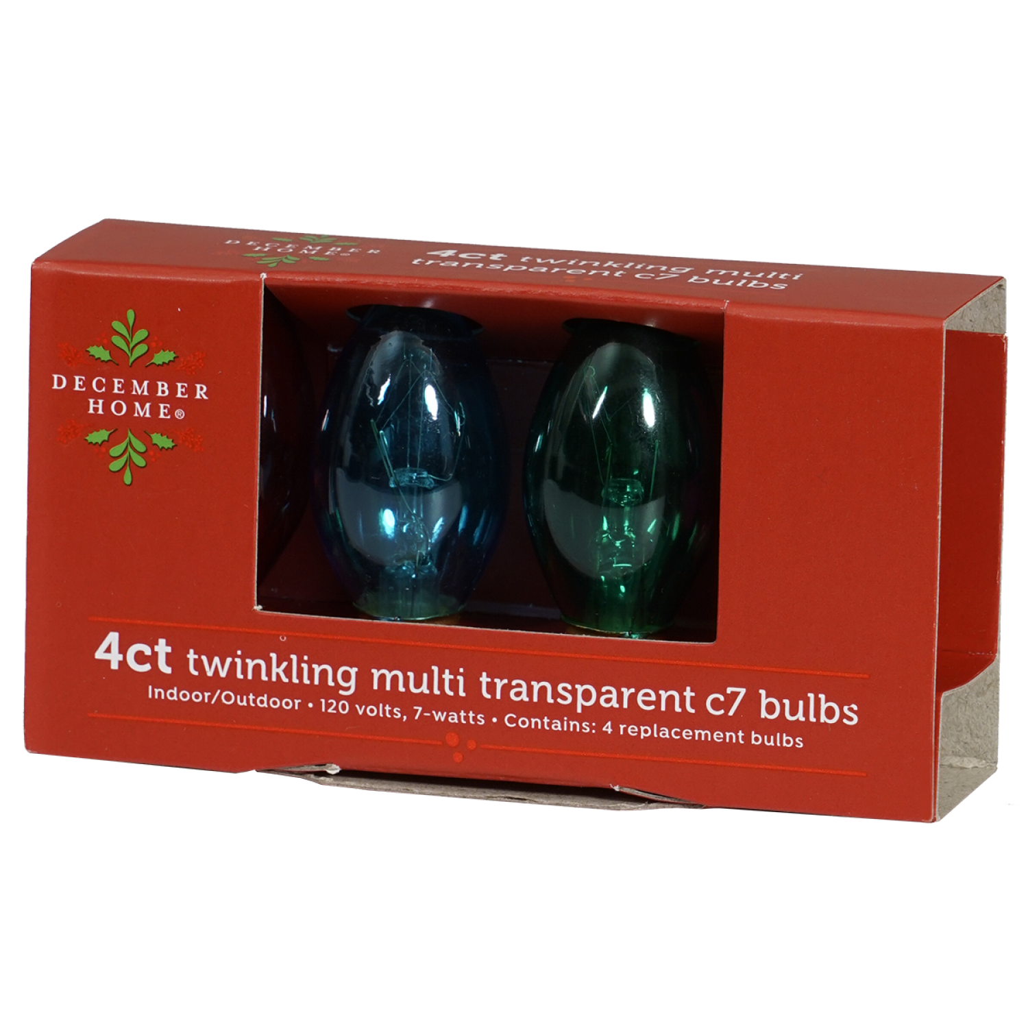 slide 3 of 3, Replacement Bulbs Twinkling Multi C7 Bulbs, 4 ct