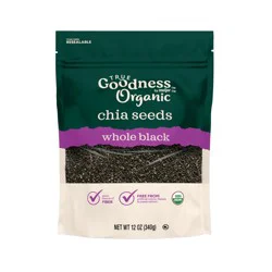 Organic Chia Seeds, 12 Oz