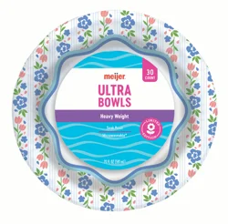 Meijer Ultra Paper Bowl Spring 26ct