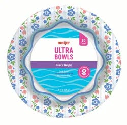Meijer Ultra Paper Bowl Spring 26ct