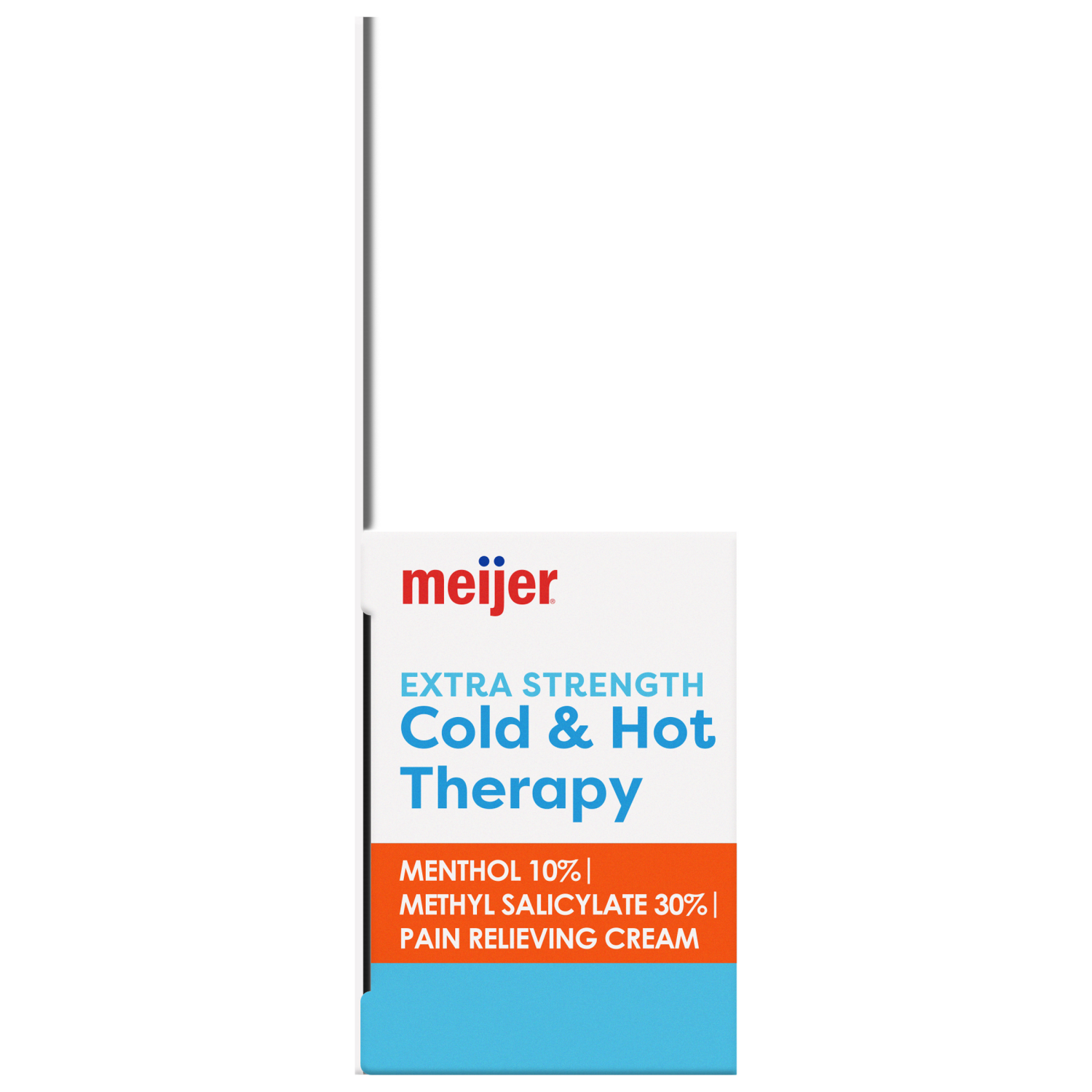 slide 4 of 6, Meijer Extra Strength Cold & Hot Therapy Pain Relief Cream, 1.25 oz