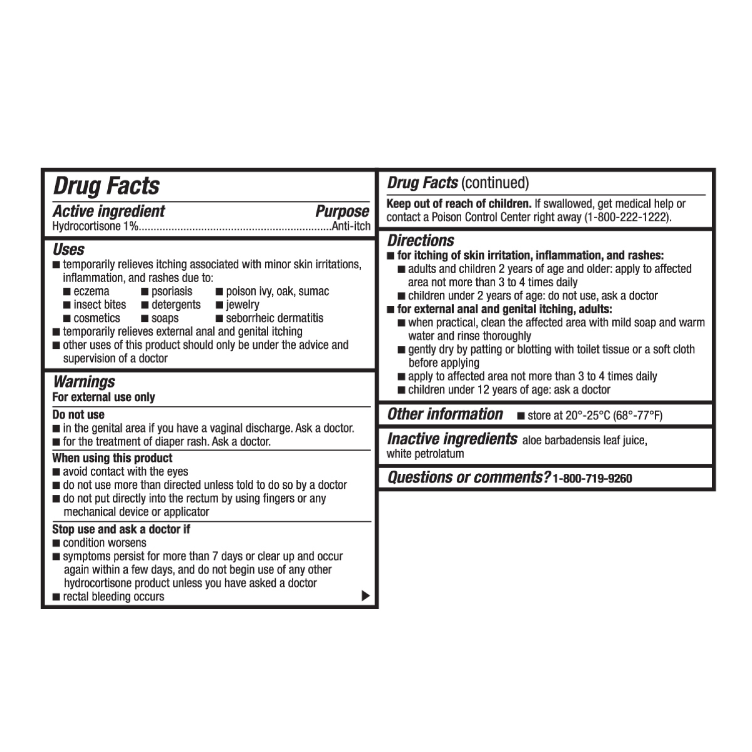 slide 2 of 7, Meijer Hydrocortisone 1% Maximum Strength Anti-Itch Ointment, 1 oz