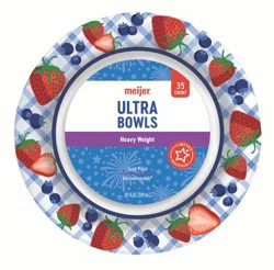 Meijer Paper Bowls