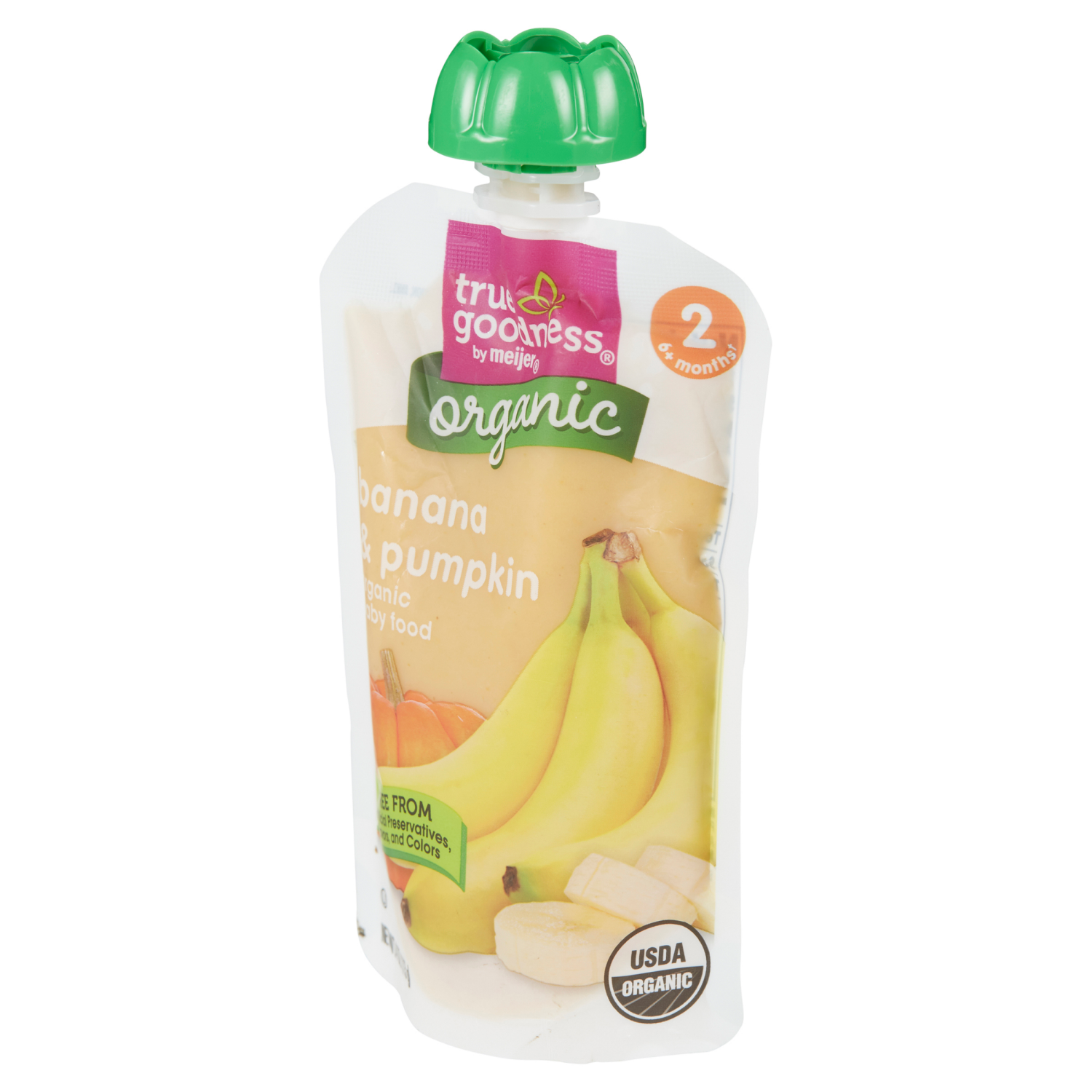 slide 7 of 8, Tg Org Pumpkin Banana Pouch, 4 oz