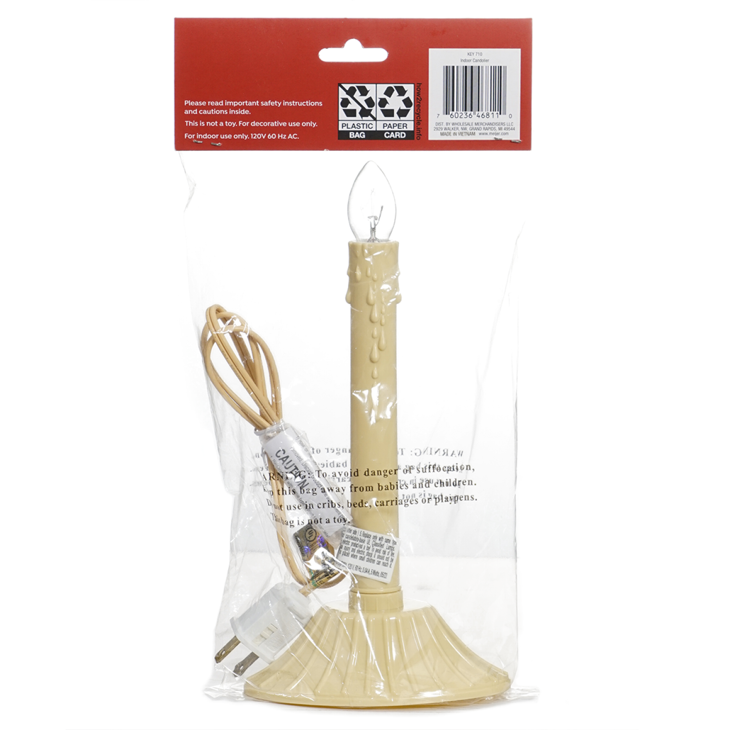 slide 2 of 2, December Home Indoor Candolier, 1 ct