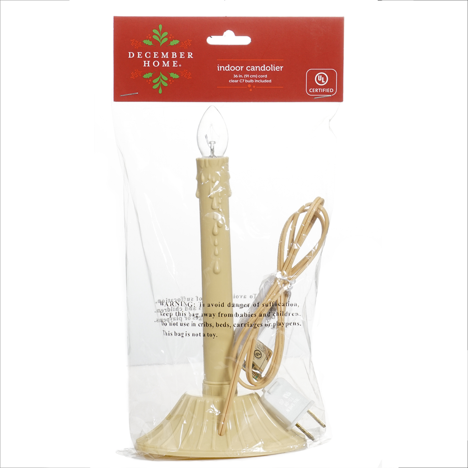 slide 1 of 2, December Home Indoor Candolier, 1 ct