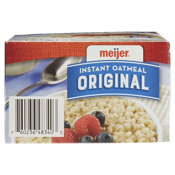 Meijer Original Instant Oatmeal 12 ct Shipt