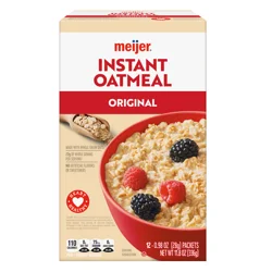Meijer Original Instant Oatmeal