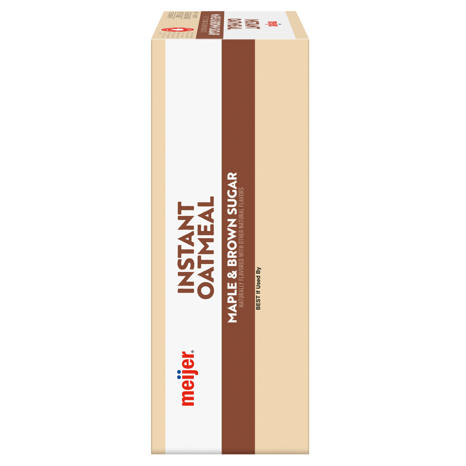slide 5 of 8, Meijer Maple & Brown Sugar Instant Oatmeal, 10 ct