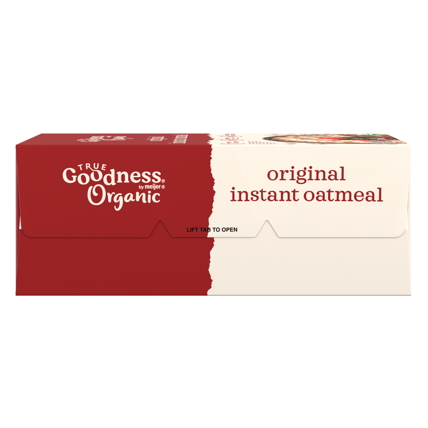 slide 4 of 6, True Goodness Organic Original Instant Oatmeal, 8 ct