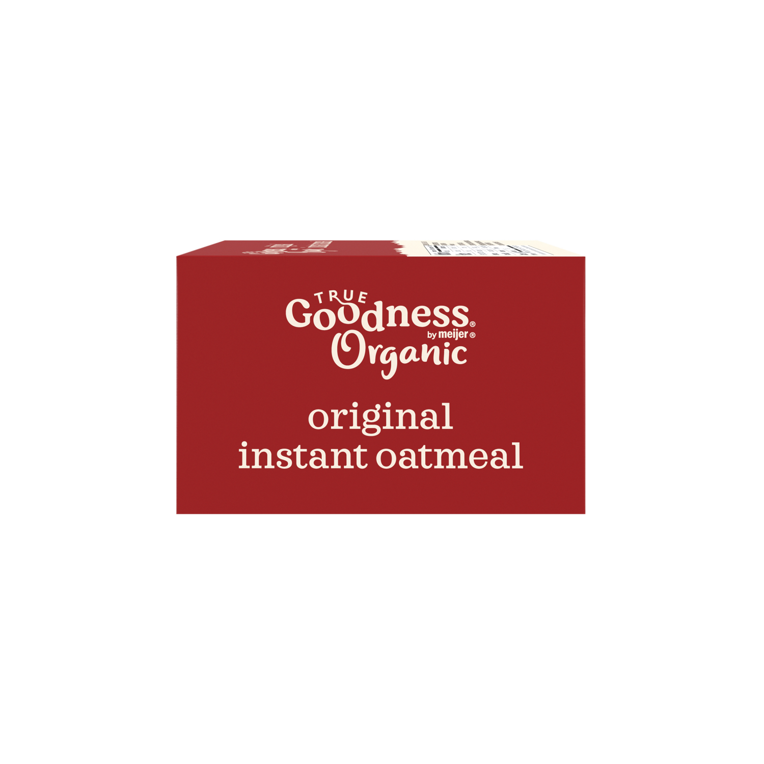 slide 6 of 6, True Goodness Organic Original Instant Oatmeal, 8 ct