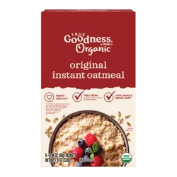 True Goodness Organic Original Instant Oatmeal
