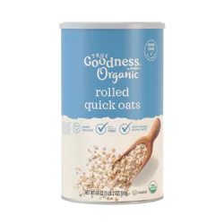 True Goodness Organic Rolled Quick Oats