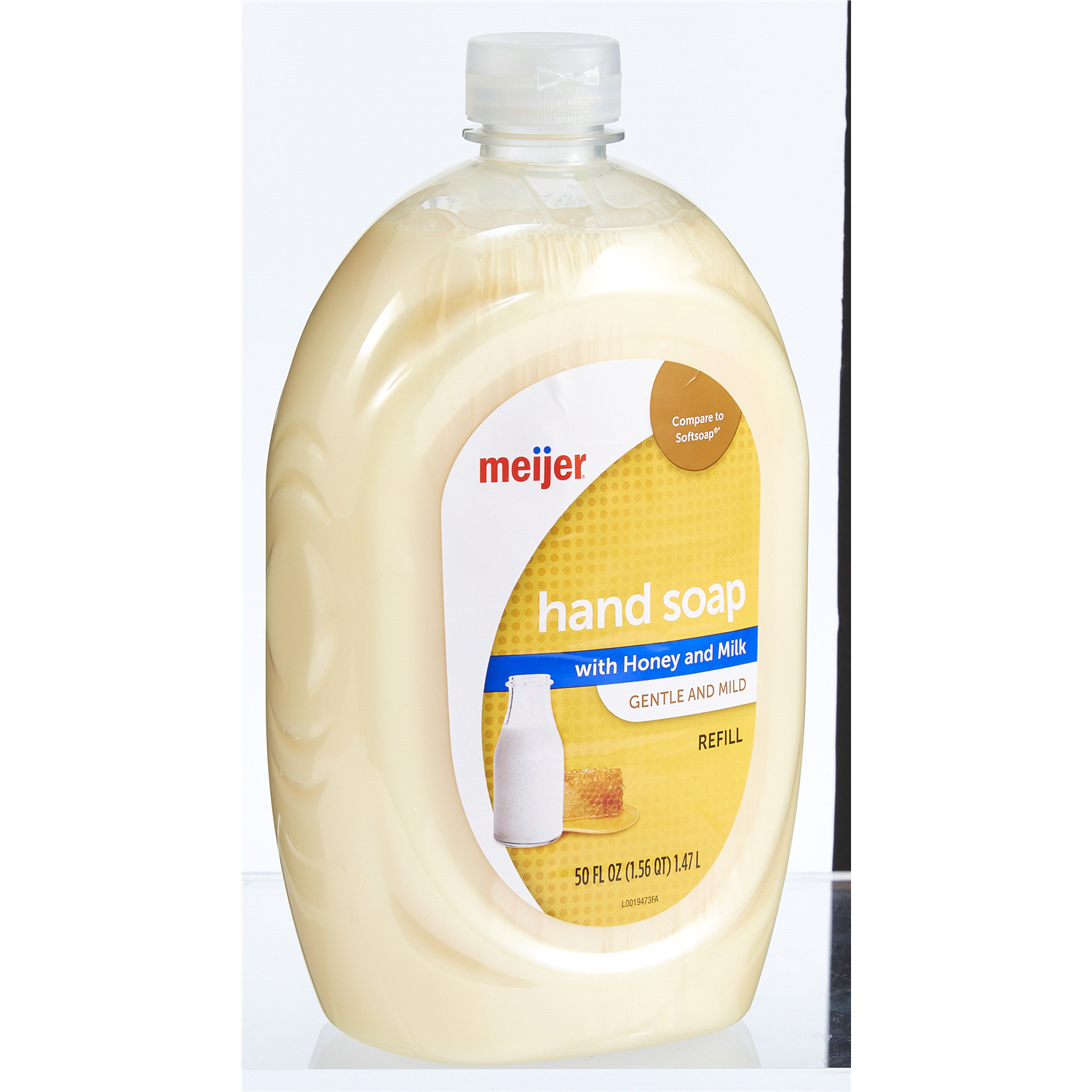 slide 4 of 5, Meijer Liquid Hand Soap Refill Milk & Honey, 50 oz