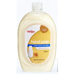 Meijer Liquid Hand Soap Refill Milk & Honey