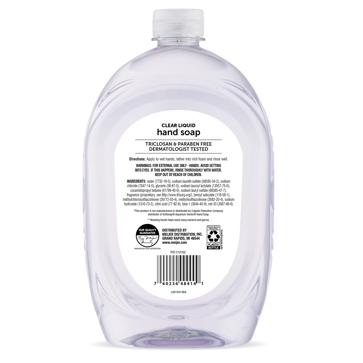 slide 2 of 2, Meijer Liquid Hand Soap Refill, 50 oz