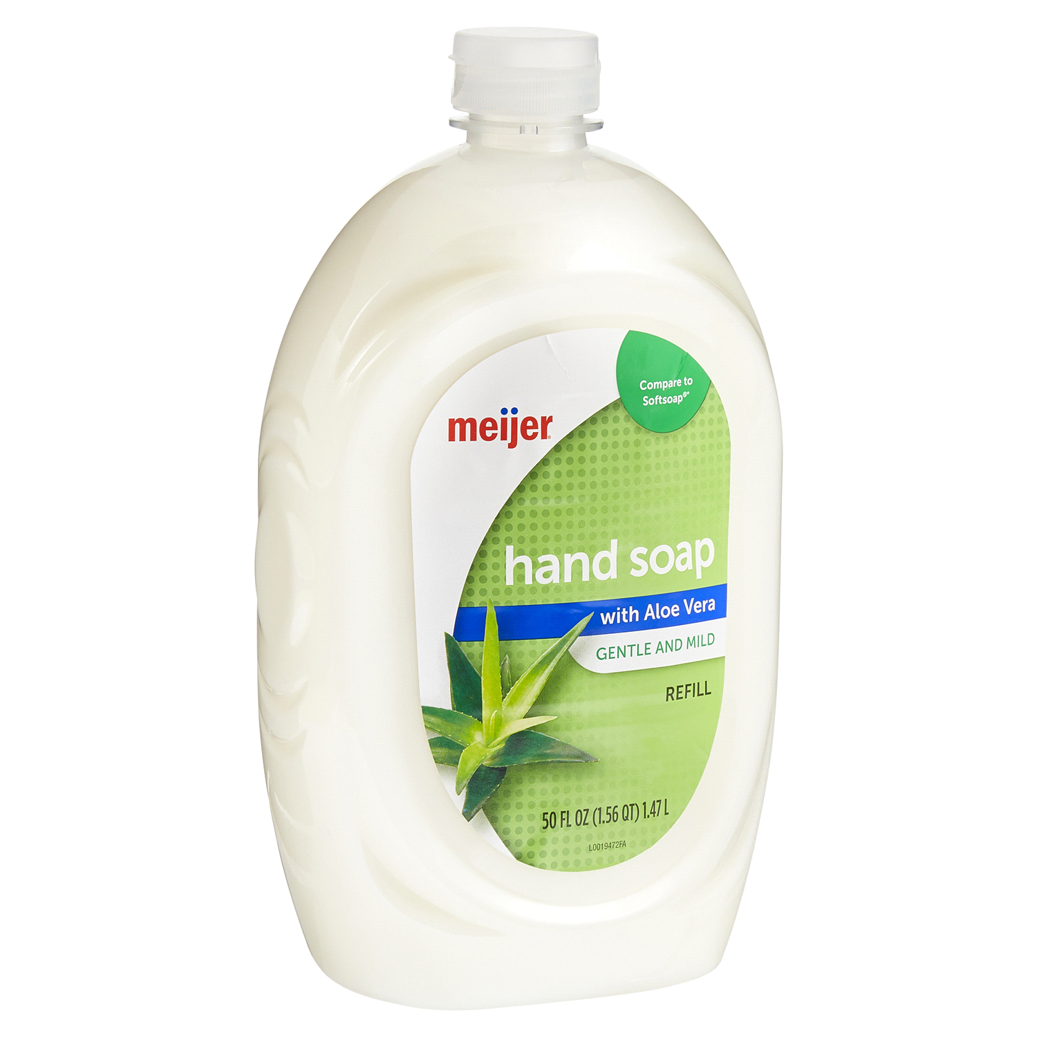 slide 4 of 5, Meijer Liquid Hand Soap Aloe Refill, 50 oz