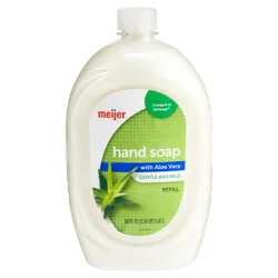 Meijer Liquid Hand Soap Aloe Refill
