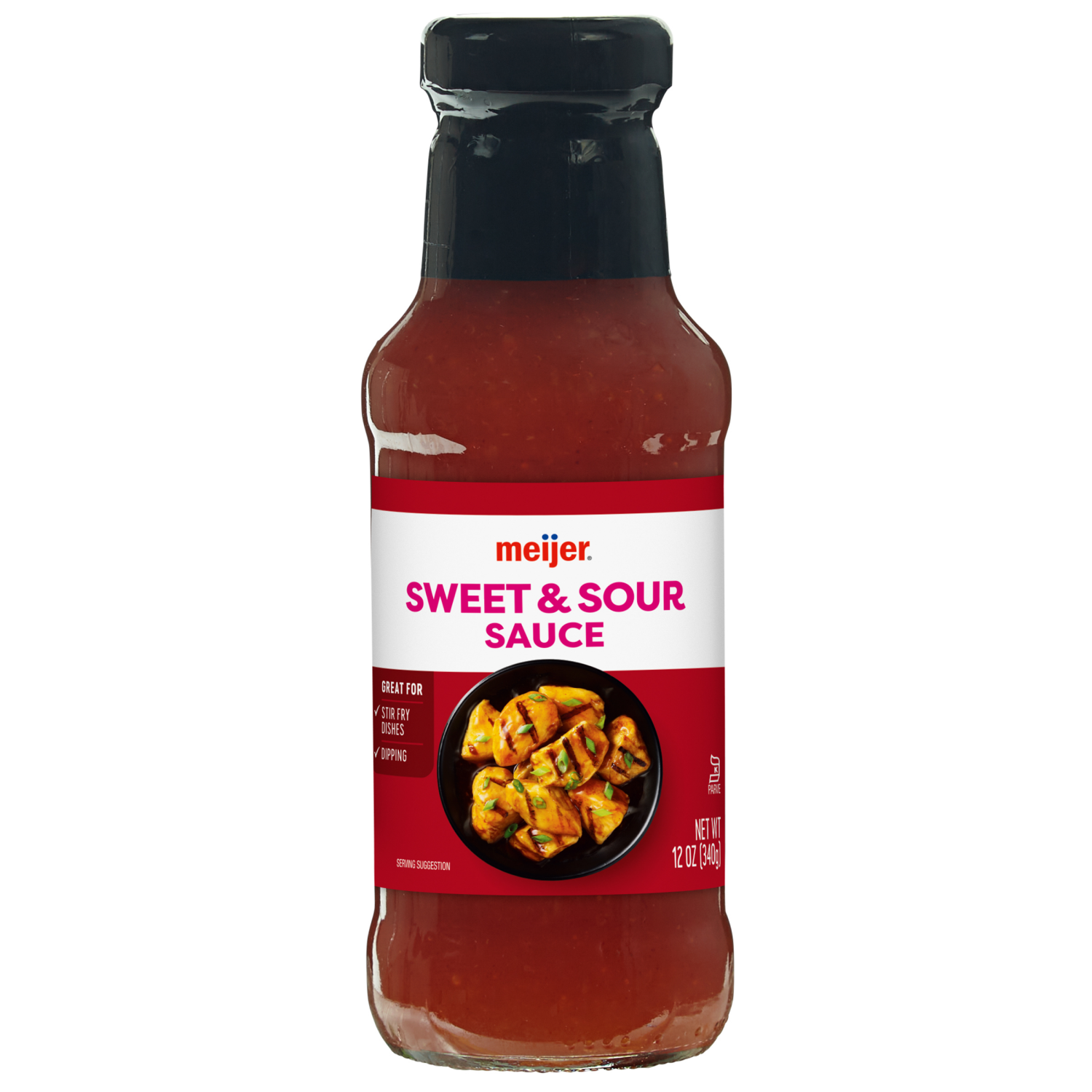 slide 1 of 3, Meijer Sweet & Sour Sauce, 12 oz
