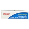 slide 16 of 29, Meijer Mucus Relief Cold, Flu & Sore Throat, 20 Caplets, 20 ct