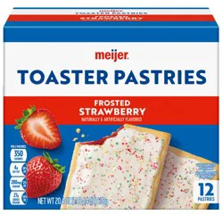 Meijer Frosted Strawberry Toaster Pastries, 12ct