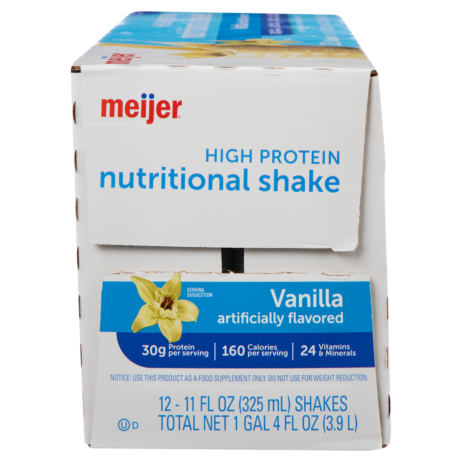 slide 4 of 7, Meijer High Performance Protein Shake - Vanilla., 12 ct; 11 oz